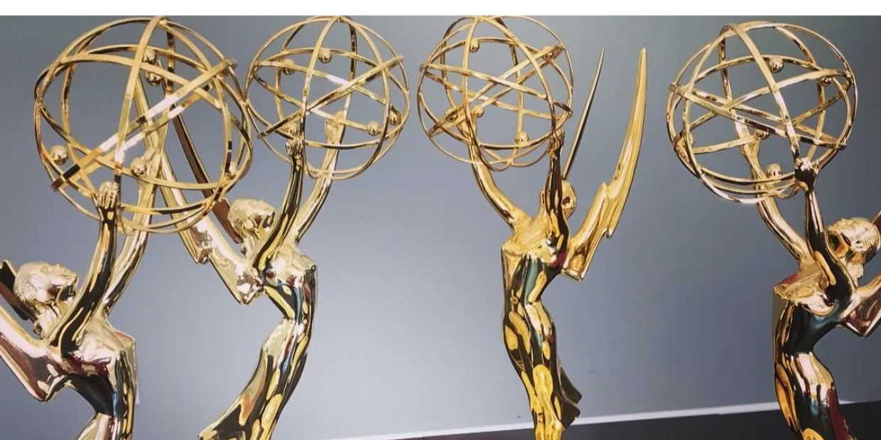 4 Emmy statues