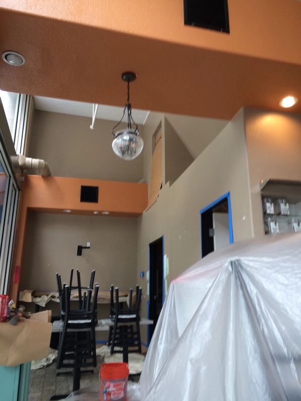 Restaurant Painting, Downtown San Diego, 92101