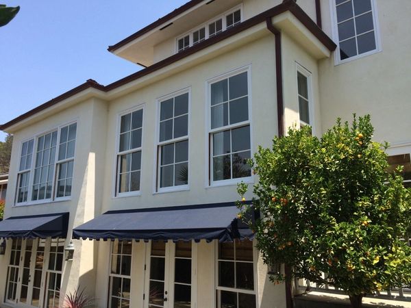 Exterior Window Painting