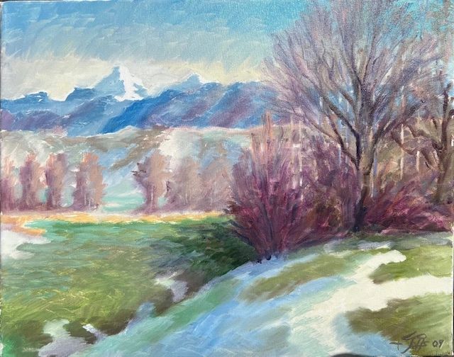 Spring Melt in the Tetons