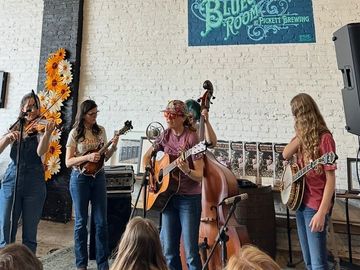 The bluegrass ladies of Maryland and our favorite girl gang.