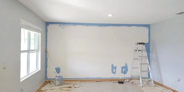Professional interior painting service for a home in Davenport, Florida by Fresh Paint FL.