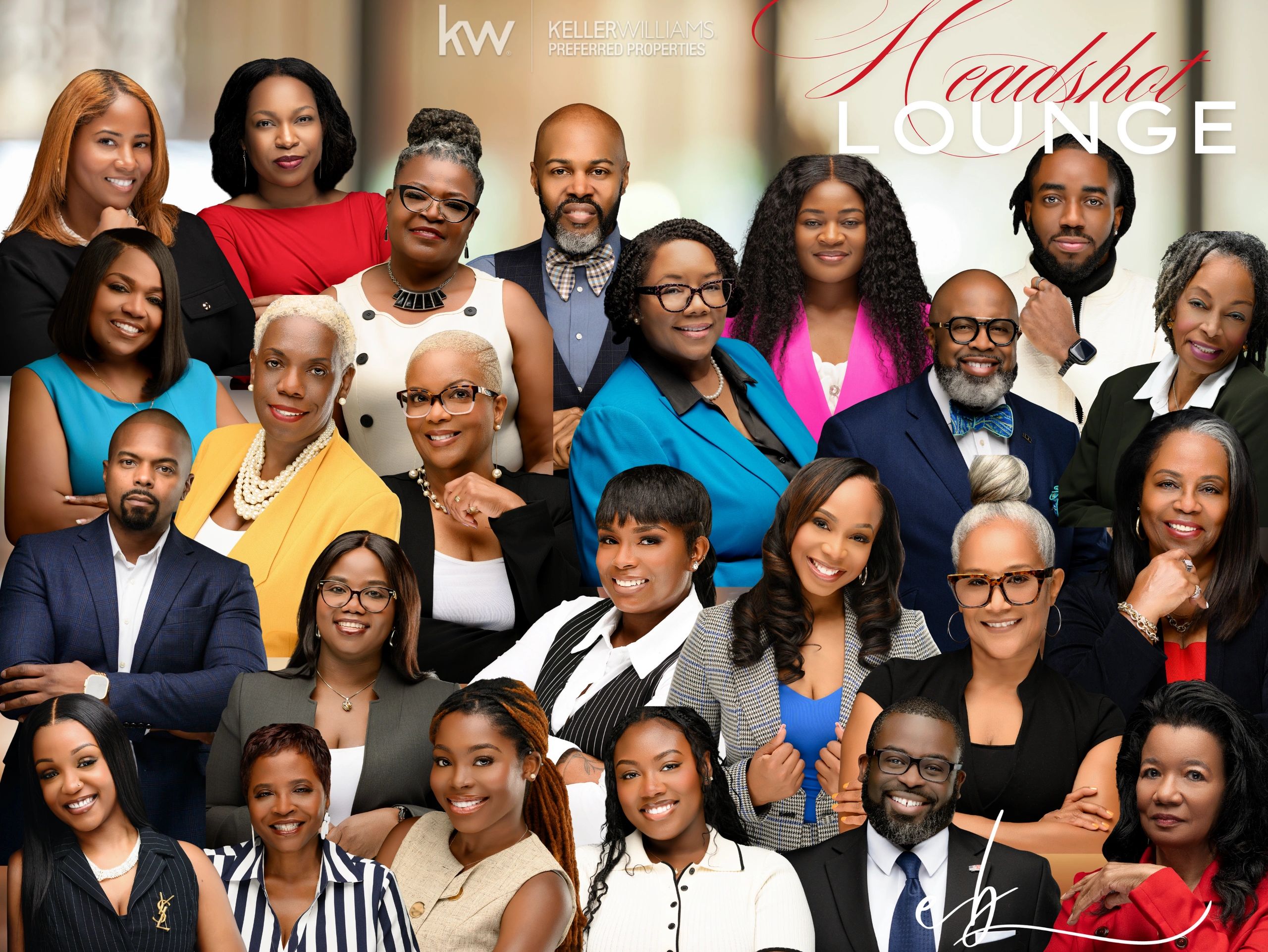 Headshots of Keller William Realtors