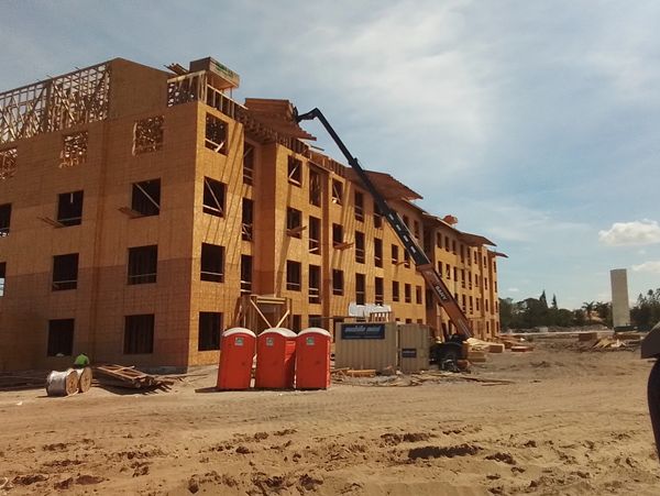 Wood frame construction