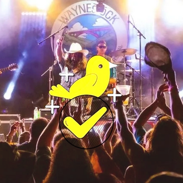 Johnny Mullenax at Waynestock 2025