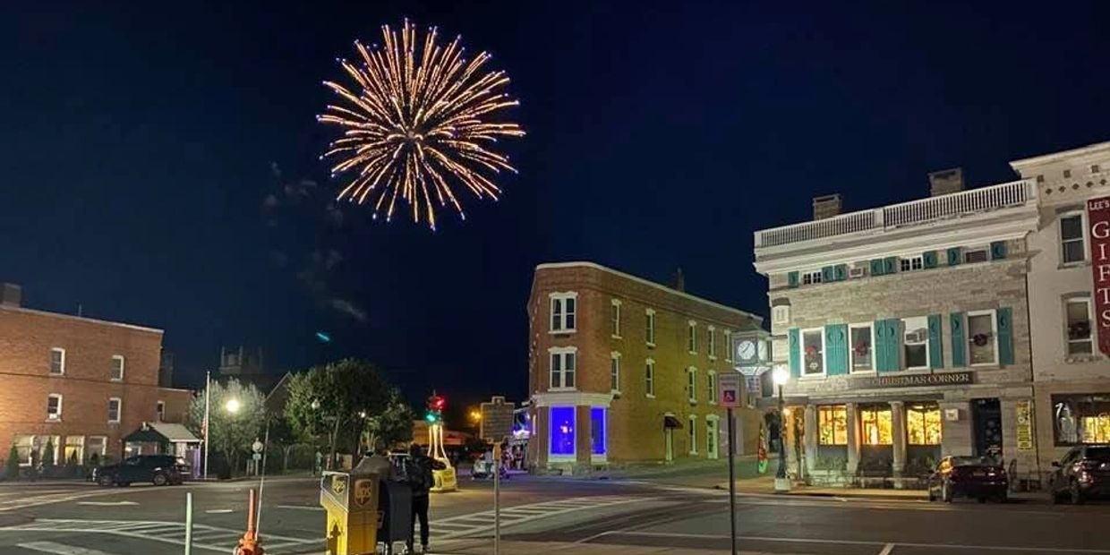 At 8 PM you will see one of the best fireworks displays EVER!!