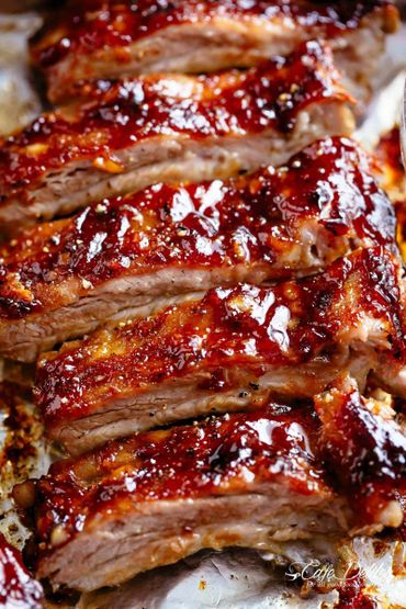 Baby back ribs smoke to Perfection with a succulent glaze!