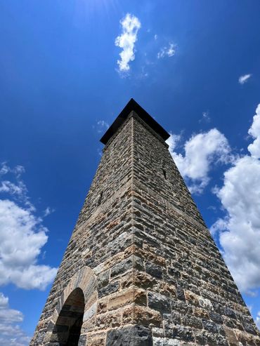 The Antietam National Battlefield observation tower.