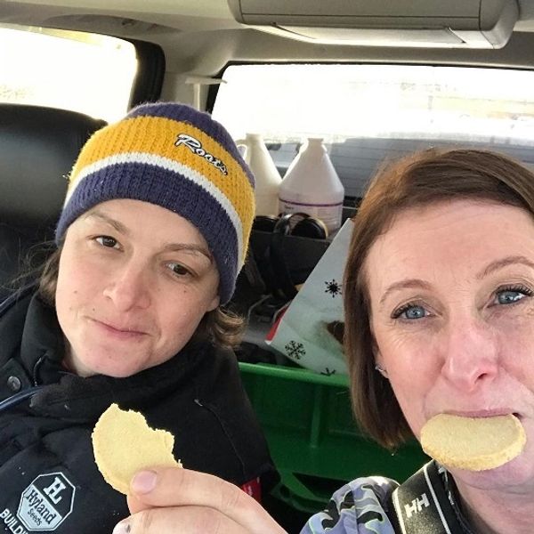 Jody Green and Marilyn Ireland