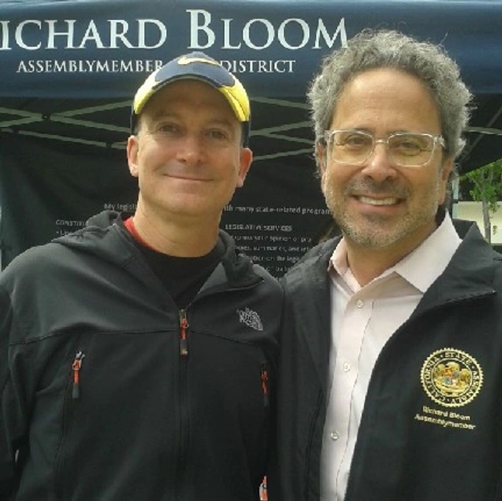 California Assemblyman Richard Bloom and Los Angeles Attorney David Drexler