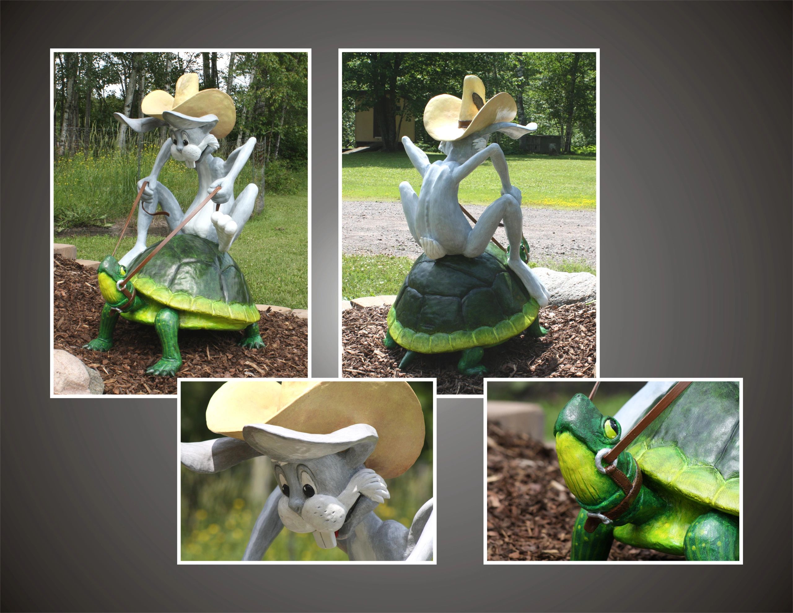 3-dimensional theme park sculpture