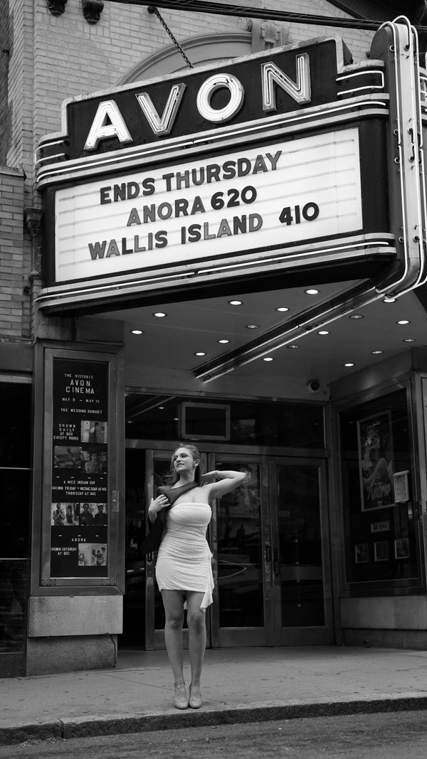 historic Avon Cinema in RI where aforementioned college short films were shown
