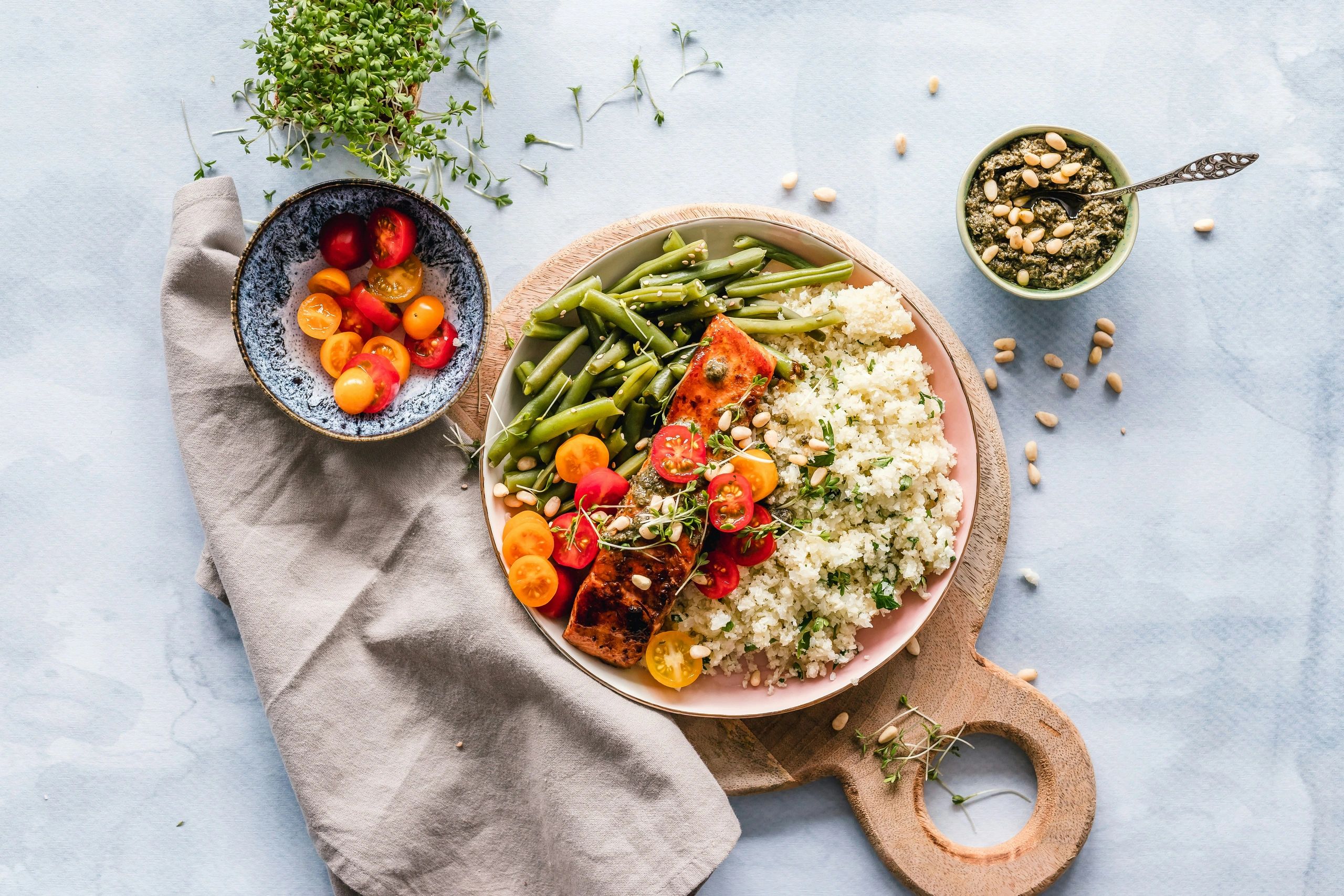 Healthy Food and meal