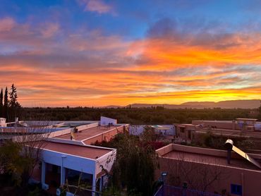 Beautiful Sunrise Morocco Rooftop