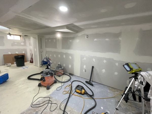 Basement remodel