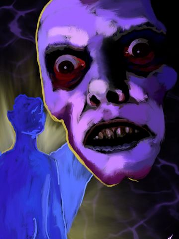 "Pazuzu"
digital painting 
©D. Ryan Mowry