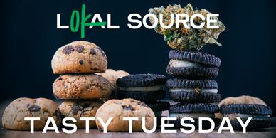 Tasty Tuesday, cannabis edibles, cookies, oreos