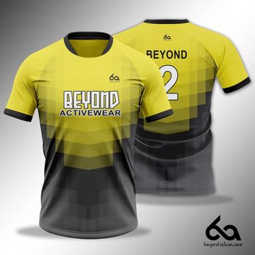 Customized jersey for your next soccer or e-sports tournament.