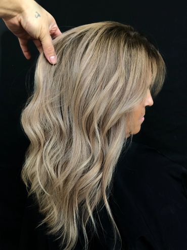 balayage, blonde