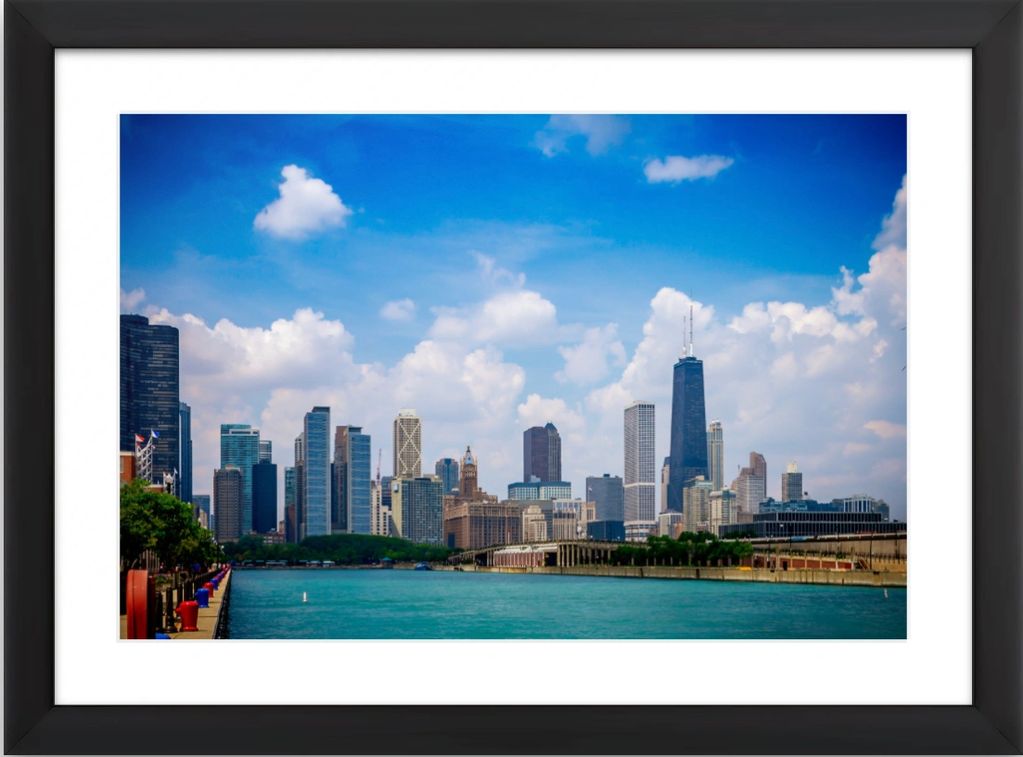 Chicago Skyline from Navy Pier