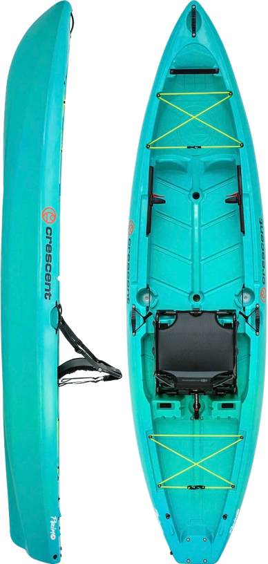 East Texas Crescent Kayak Sales, Crescent Primo Kayak Emerald, Toledo Bend Outfitters