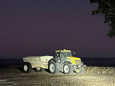 Southwest Spreading of Fertiliser lime season