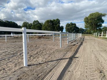 Equine fencing, Stallion rail Duncan equine