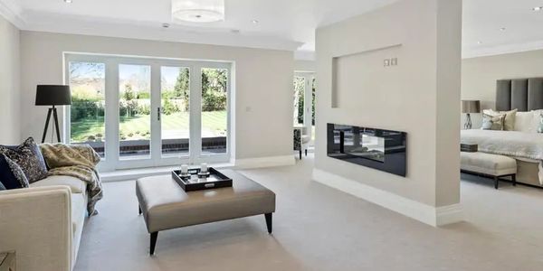 Bedroom painted by RHSmith Painters & Decorators in Worcester