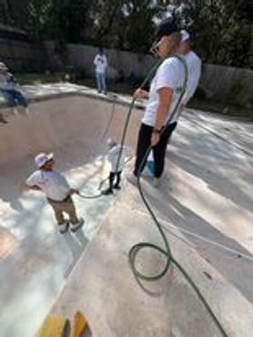 Training on Pool Wash with TEMPOOL in Florida!