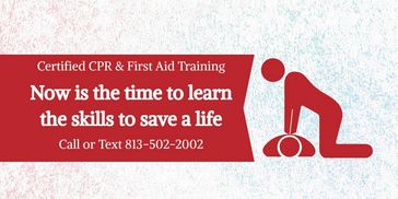 CPR ceriified CPR first aid training for new parents and family members tampa bay florida
