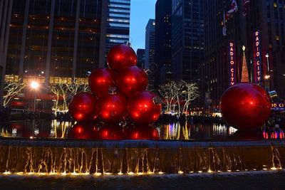 Christmas time in New York City on our tour with At Your Beck And Call
