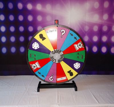 Houston game show wheel party  for retirement communities, nursing homes, & senior entertainment