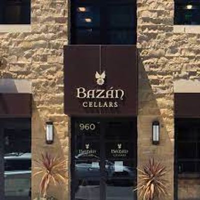 Entrance to Bazán Cellars winery.