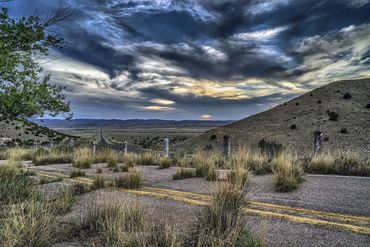 Old Hwy. 380 and new Hwy. 380, New Mexico