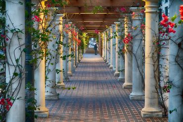 Covered Walkway, San Diego, California