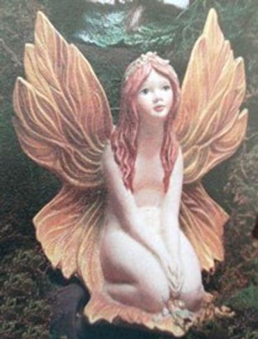 Autumn Fairy
This is about 6" T
$10.00 Ceramic Bisque 4-U-2- Paint
$20.00 Custom Painted 4-U