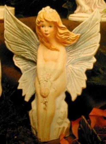 Winter Fairy
This is about 8" T