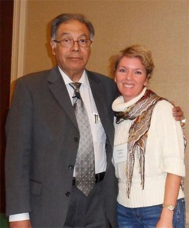 Dr. Isaac Goiz Duran and Christine Miller certified Biomagnetism Therapist