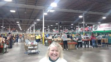 Charlotte Tilley @ Samaritan's Purse "Operation Christmas Child"