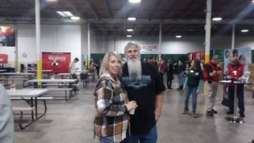 Mike and Pam Johnson @ Samaritan's Purse "Operation Christmas Child"