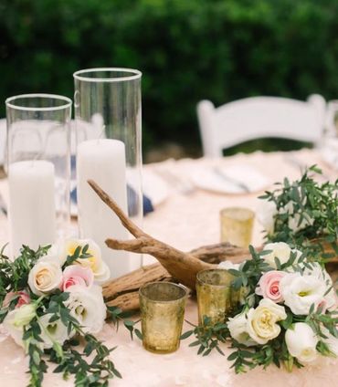 Driftwood beach wedding rentals Gulf Shores
wedding center pieces