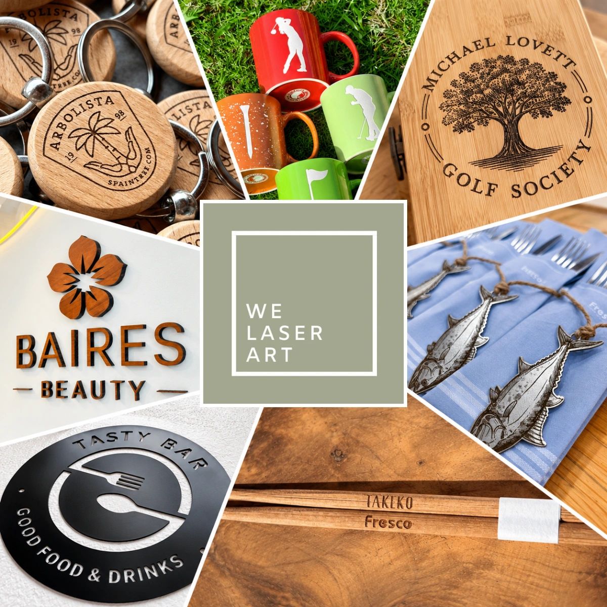 We Laser Art Logo Homepage