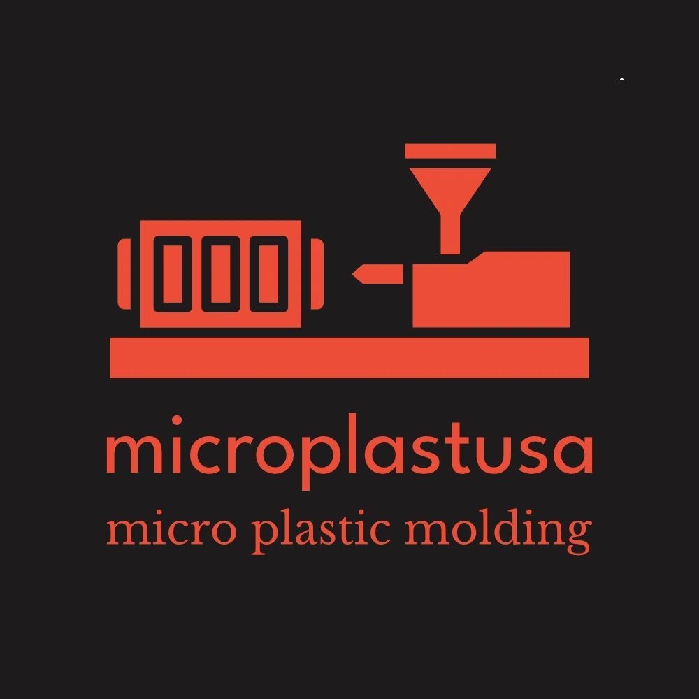 Logo of microplastusa, specializing in micro plastic molding.