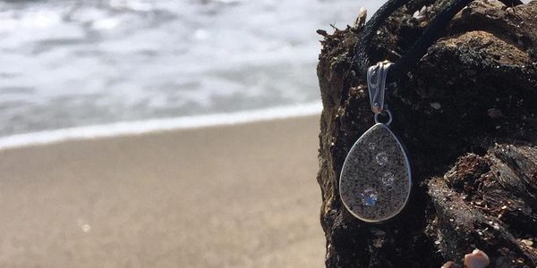 Handcrafted beach sand jewelry from your favorite beach.