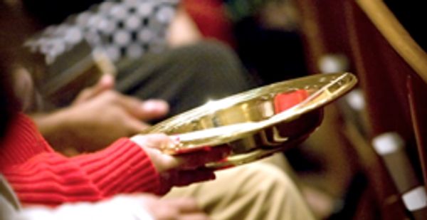Offering Plate-Giving back to The One who gave all