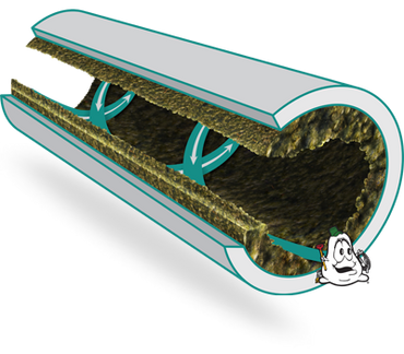 Within days BIO-CLEAN begins to eat through the gunk, restoring drain flow to full capacity.