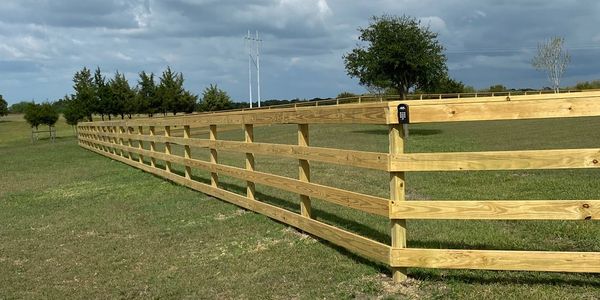 board fence
