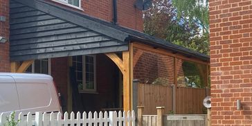 We hand Joint and traditionally brace all of our oak frame work, we supple only the best naturally a