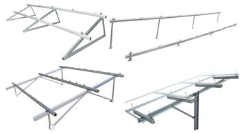 estructuras para soporte de paneles solares, soporte de paneles solares, soportes de paneles solares