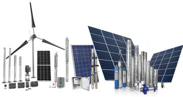 bombas solares, bombeo solar, energías renovables, paneles solares